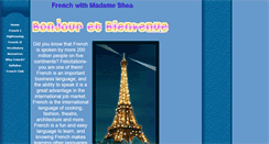 Desktop Screenshot of madameshea.com